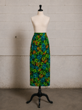 VINTAGE FLORAL MAXI SKIRT
