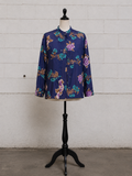 KENZO JAP FLORAL PRINT BLOUSE