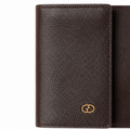 GUCCI — CARTERA PLEGABLE EN PIEL GRAINED (C. 1970–1980)