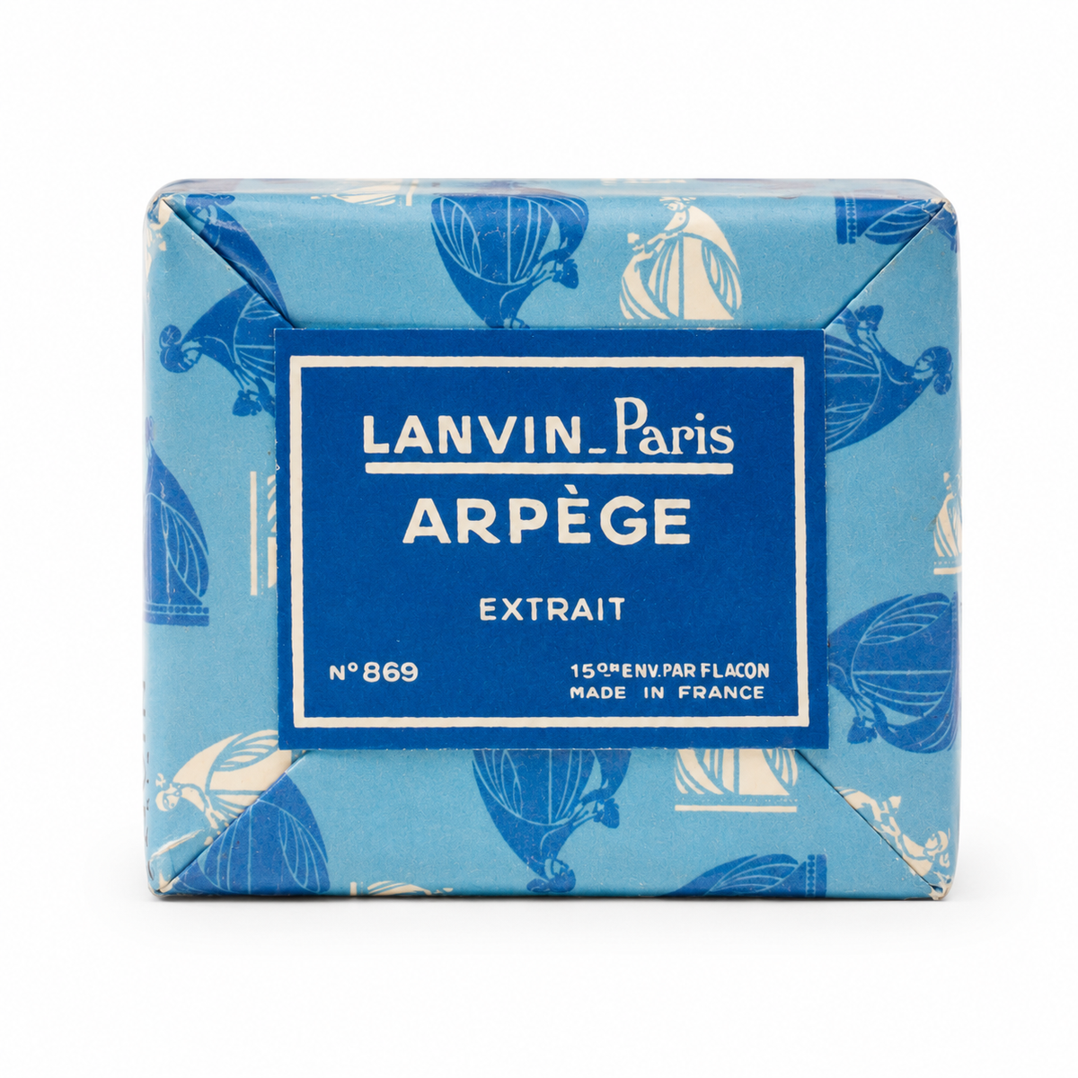 Lanvin Arpège Extrait de Parfum No. 869 – Caja Original de Presentación, c. 1955–1965