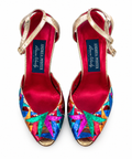ANDREA PFISTER FOR ANNE WARHOL – DE PIEL MULTICOLOR (MADE IN ITALY, CA. 1980S)