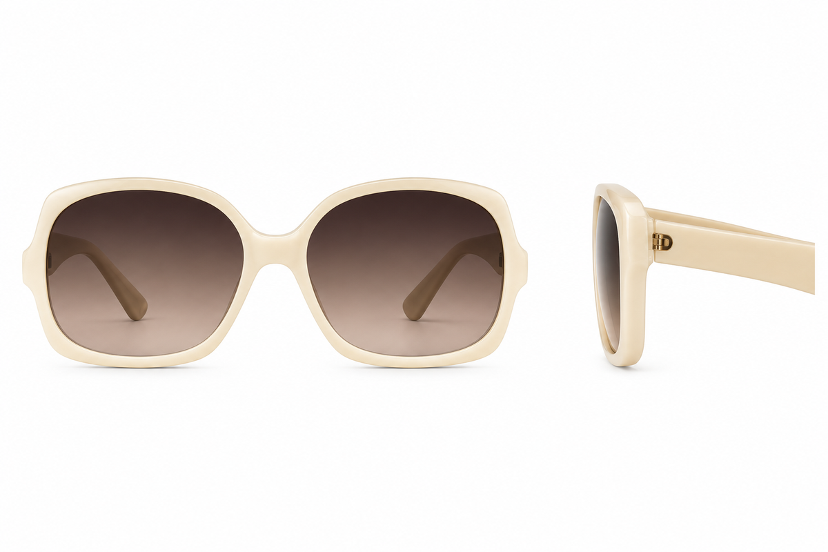 Gafas Renauld Oversized – Montura Escultórica, ca. 1970s