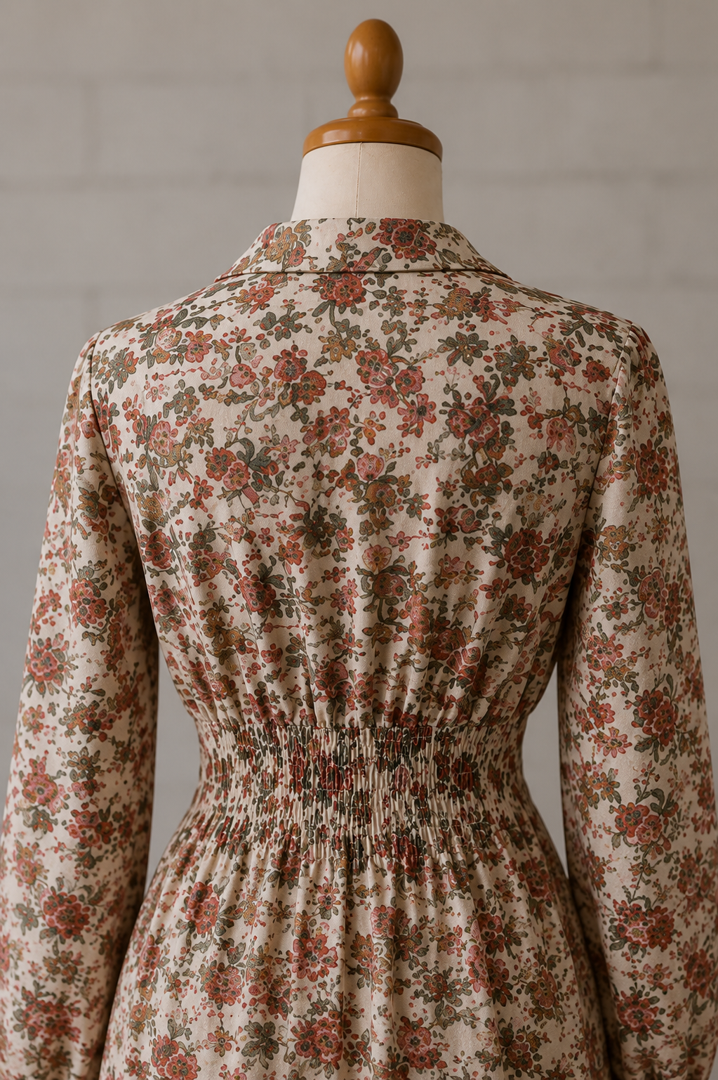 Lanvin Paris New York Floral Dress