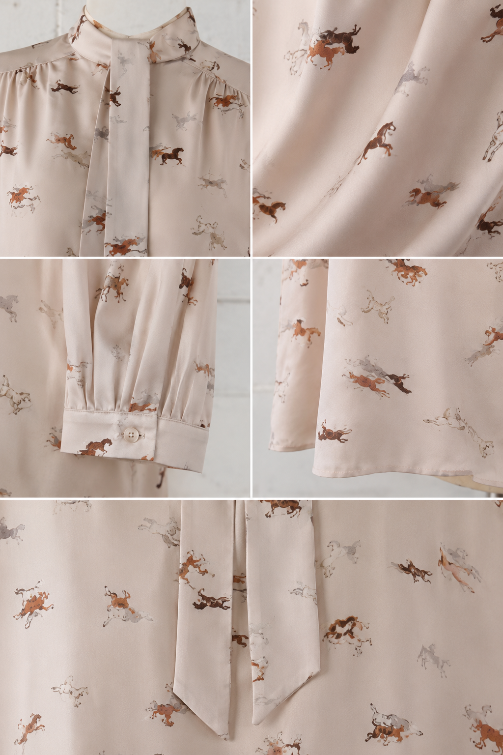 Lanvin Wild Horses Dress & Scarf