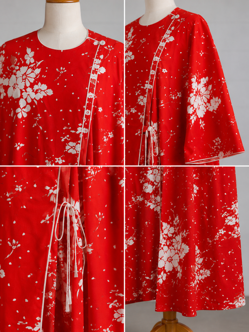 David Brown Floral Kaftan