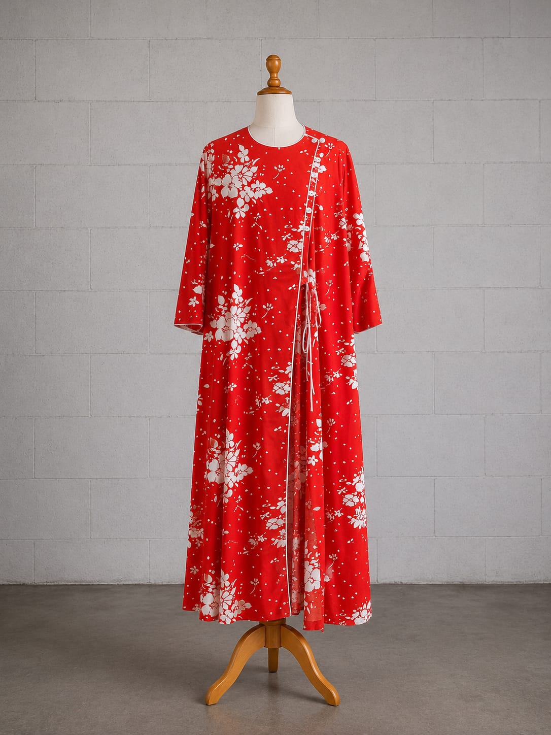 David Brown Floral Kaftan