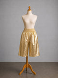 Vicky Vaughn Lamé Shorts