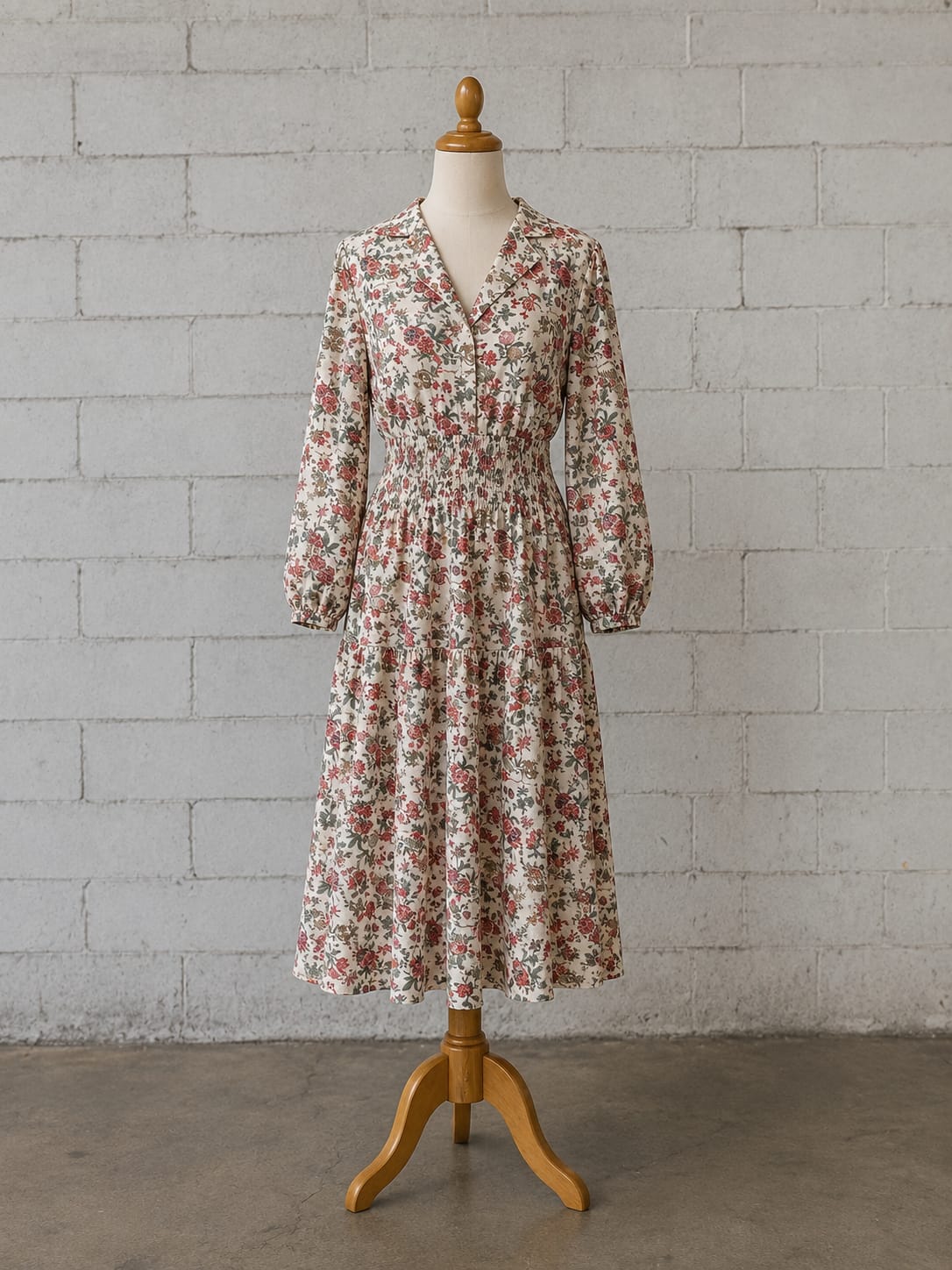 Lanvin Paris New York Floral Dress