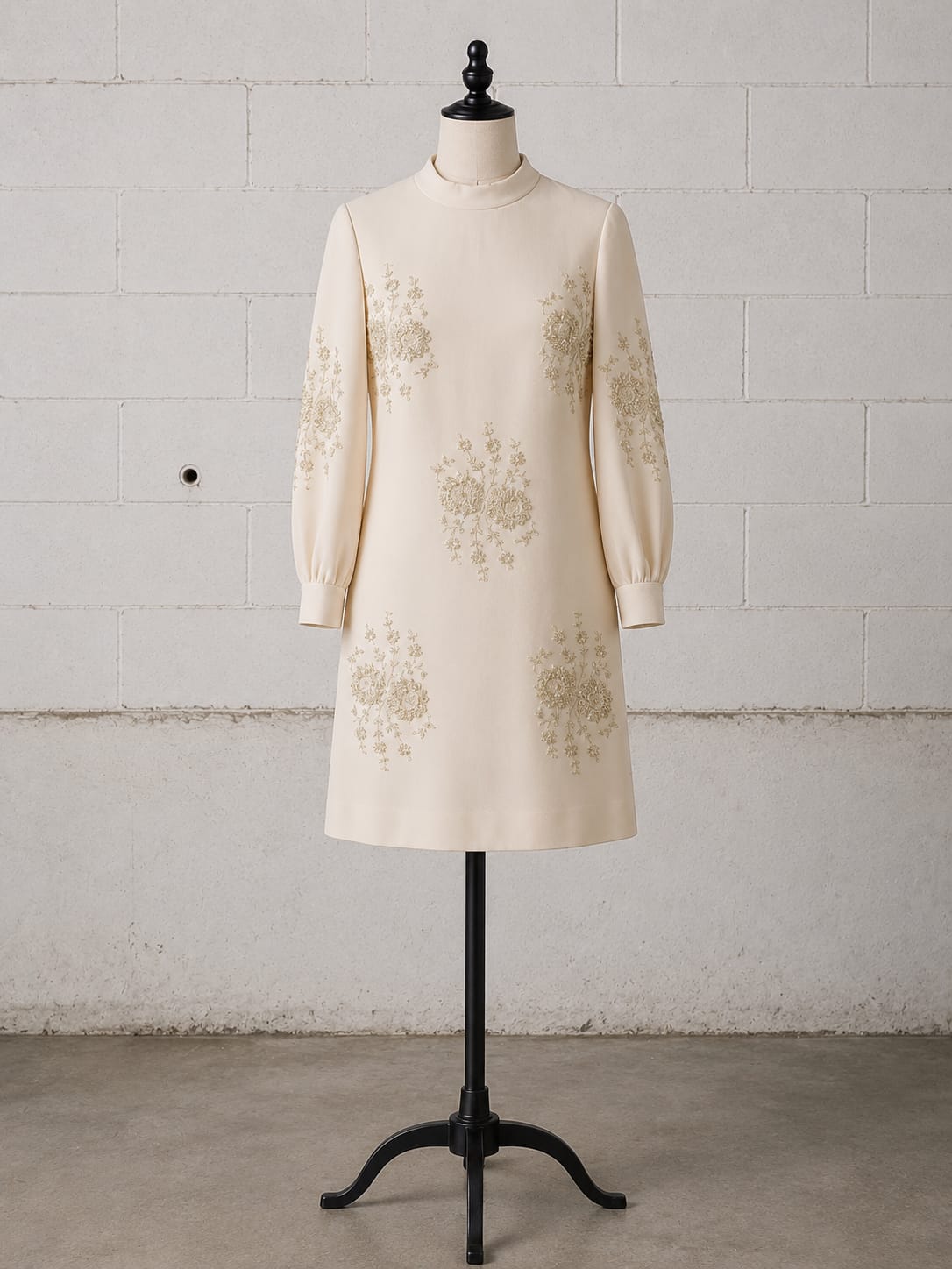R&K Knits – Embroidered Cocktail Dress