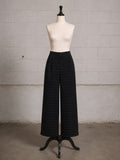 JOHN GALLIANO STRIPED WIDE-LEG PANTS