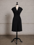 LANVIN PARIS – NEW YORK VINTAGE WRAP DRESS